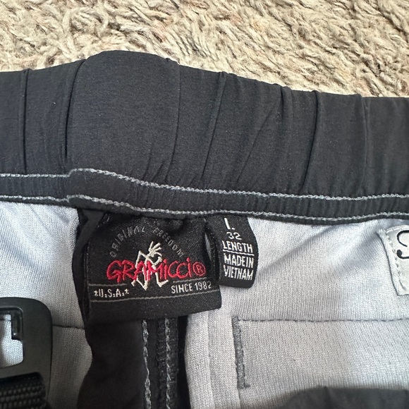 Men's Gramicci Black Climbing Pants sz Large - Picture 2 of 3